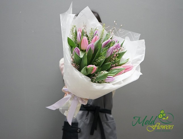 Букет тюльпанов "Чувственность" Фото